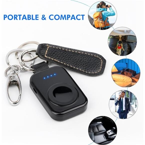 Portable Wireless Charger for Apple Watch Series,Compact Magnetic iWatch Charger - Picture 3 of 7